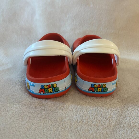 CROCS SUPER MARIO LIGHT UP CLOG Size 10 Toddler in color Red - Picture 4 of 5